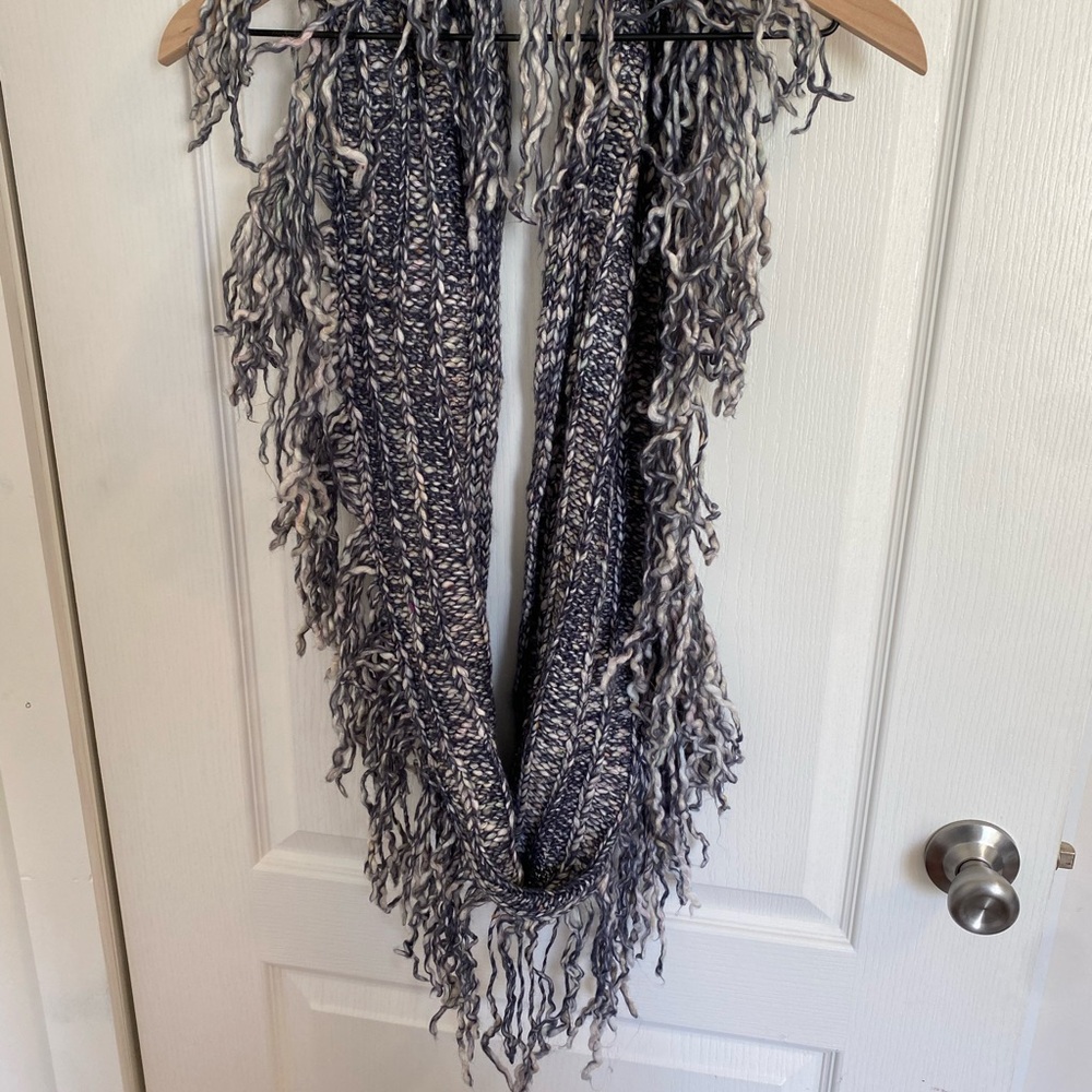 Aeropostale-Bethany Mota Fringed Knit Infinity Scarf
